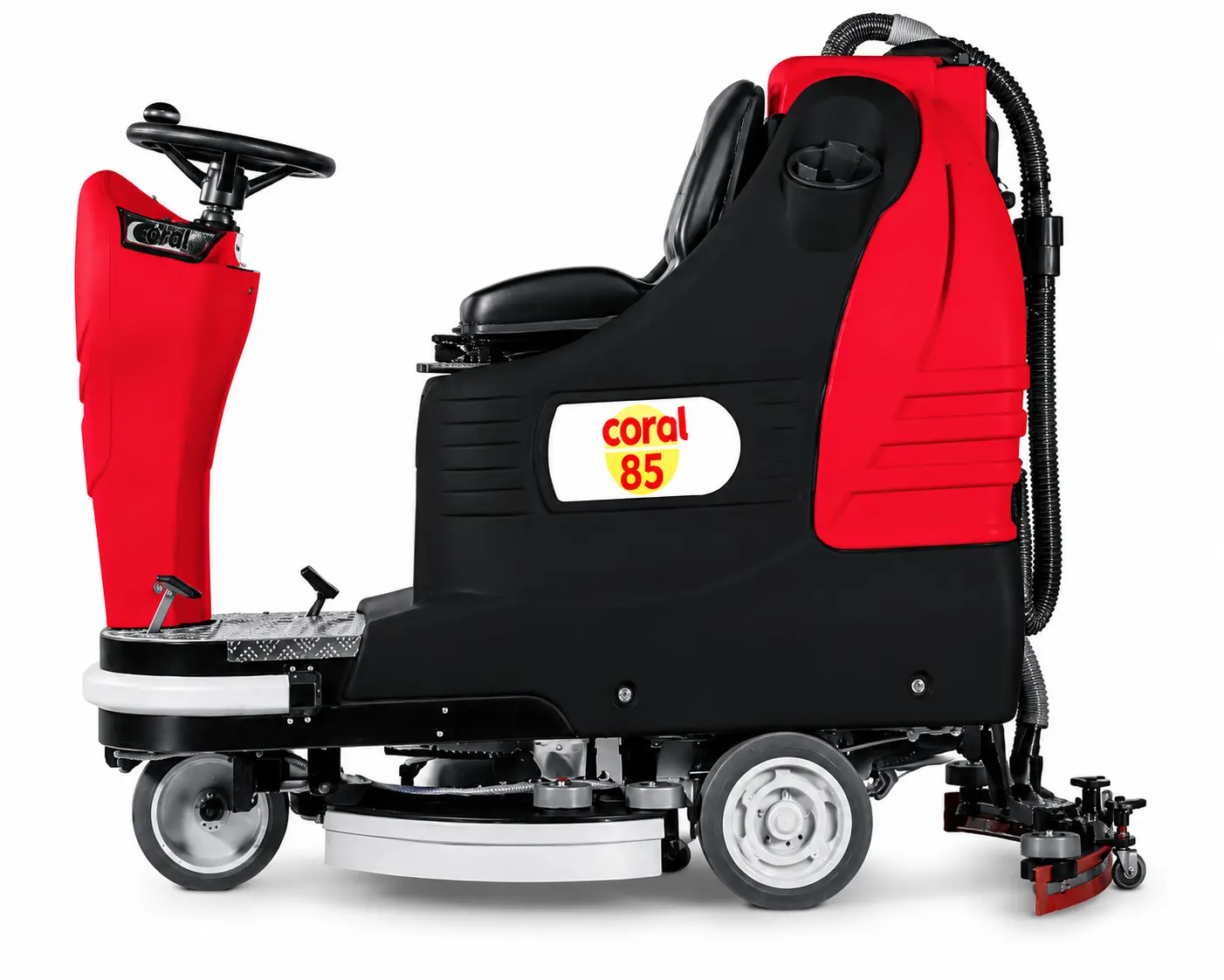 Ride On Scrubber Dryer Coral 85 (Traction Battery 24V 240AH) – Made in Italy - Image 5