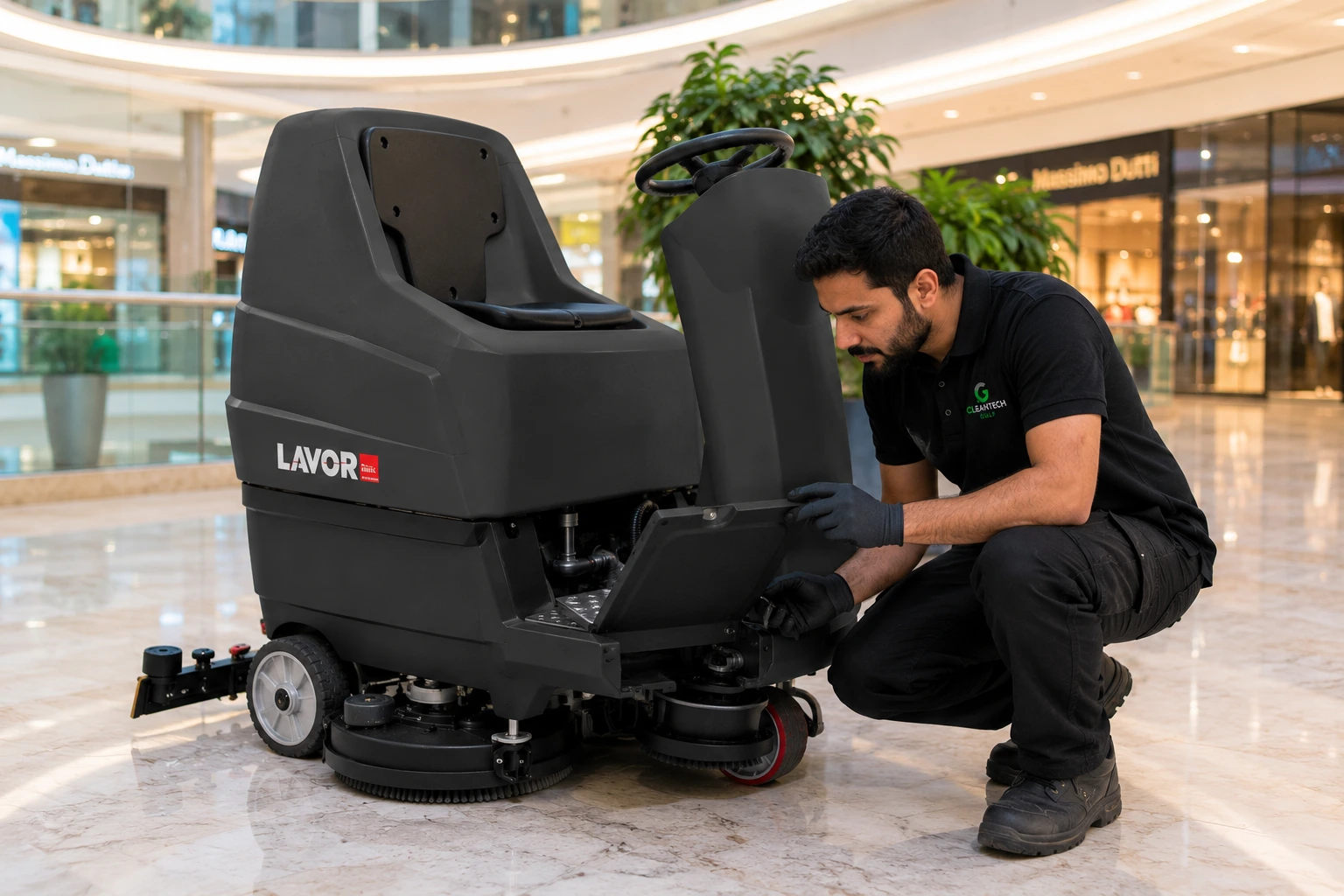 Ride On Scrubber Dryer Xtreme 4100 (Automatic) – Made In Italy - Image 3