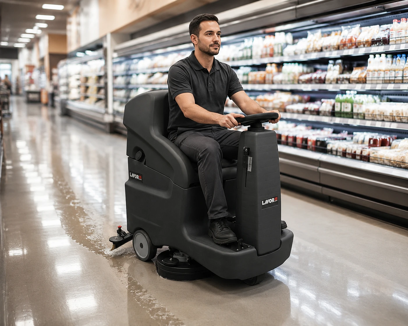 Ride On Scrubber Dryer Xtreme 4100 (Basic) – Made In Italy - Image 3