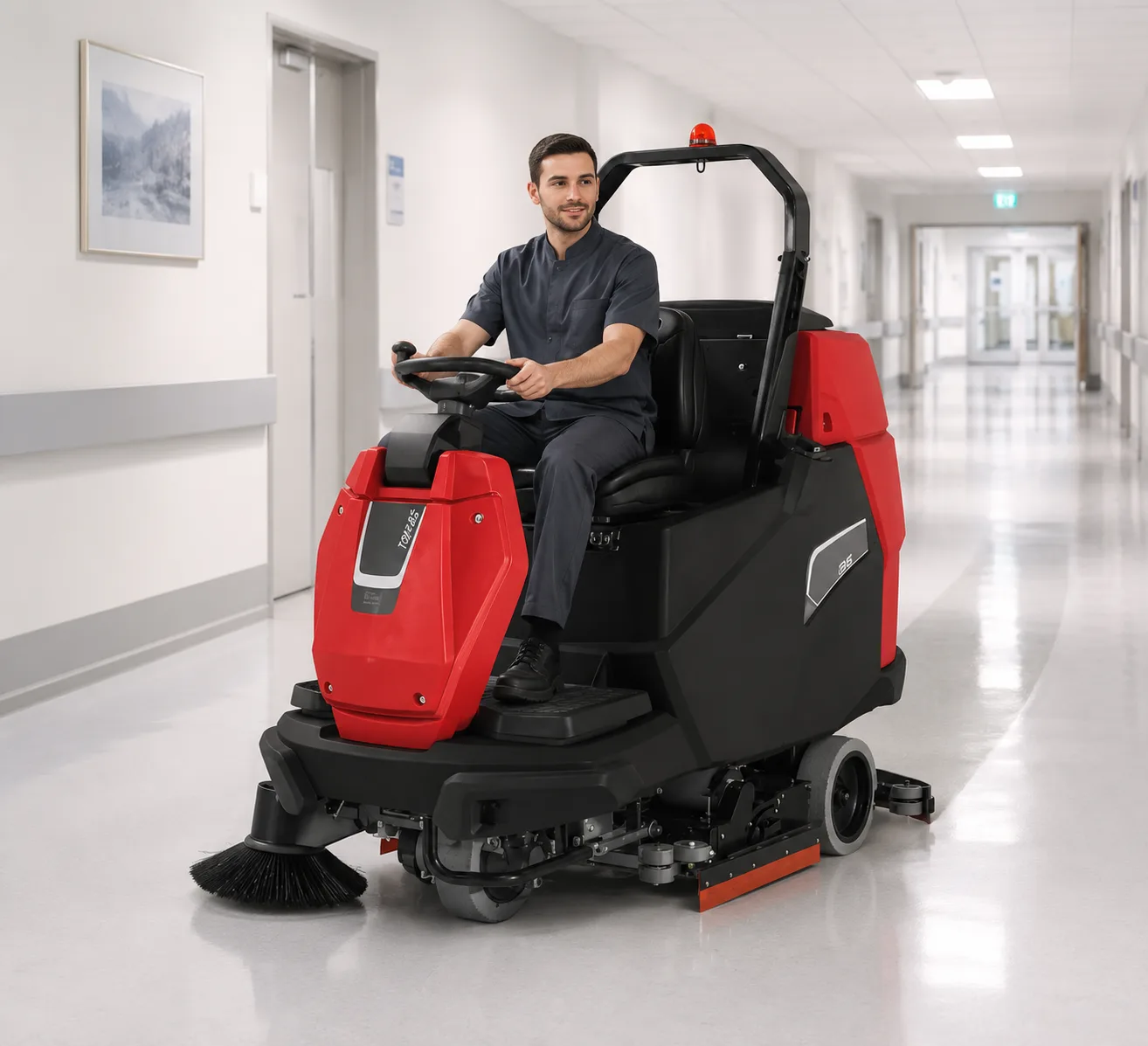 Ride On Scrubber Dryer Topaz 85 Traction Battery - cleanytechsaudi