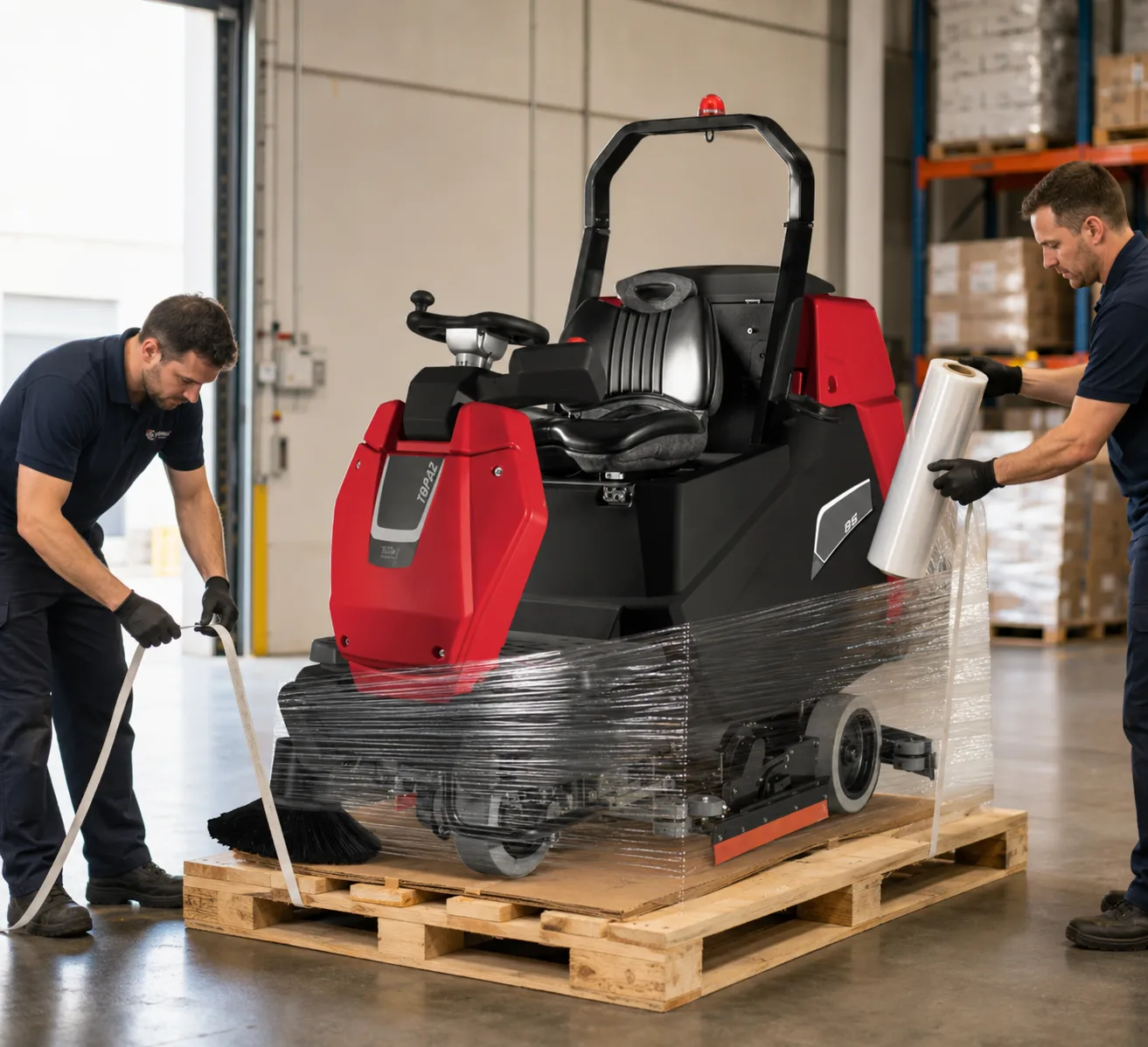 Ride On Scrubber Dryer Topaz 85 (Traction Battery)
