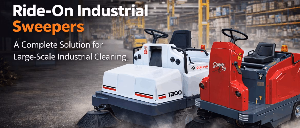 Ride-On Industrial Sweepers