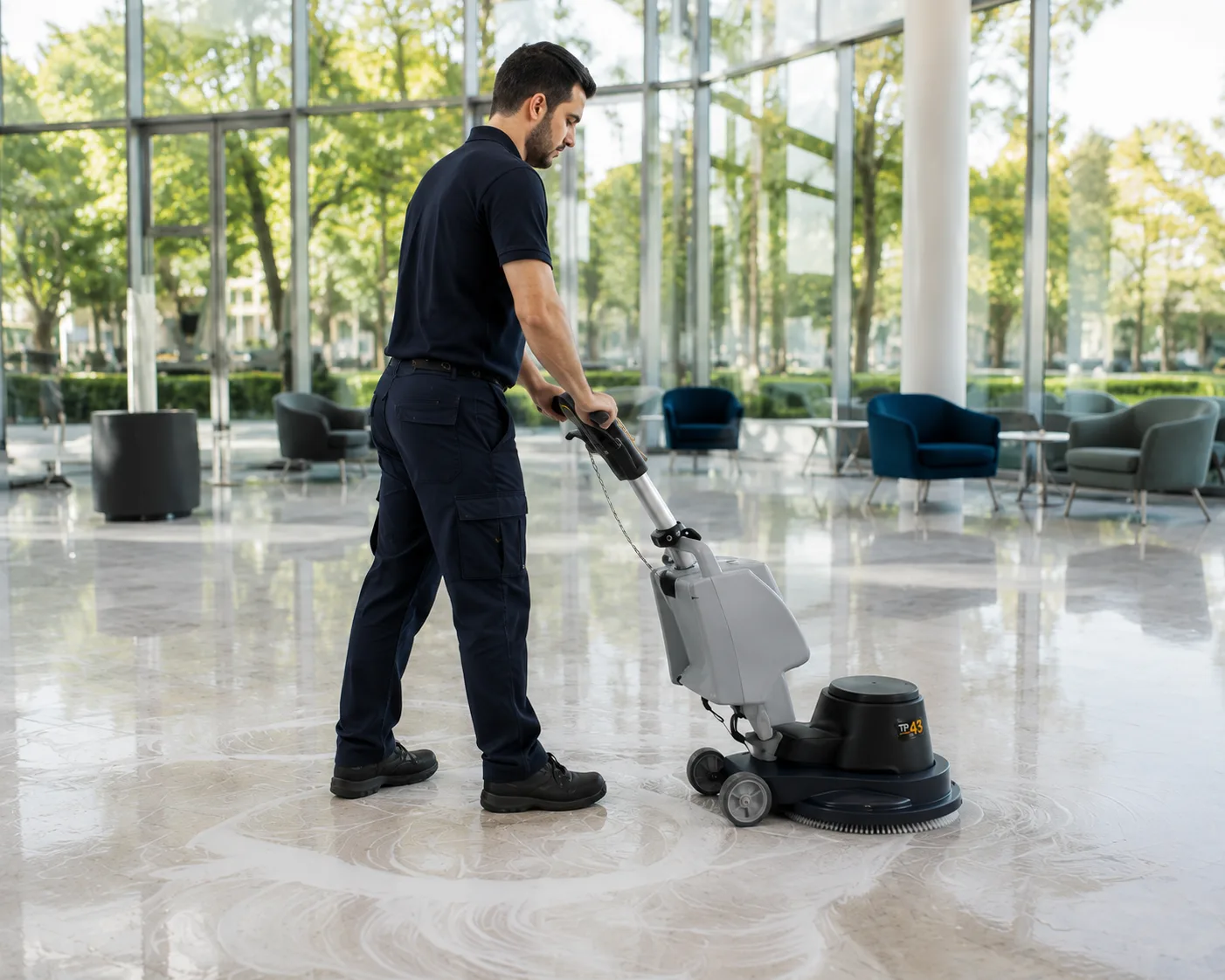 TMB TP 43 G Professional Single Disc Floor Machine - Image 3